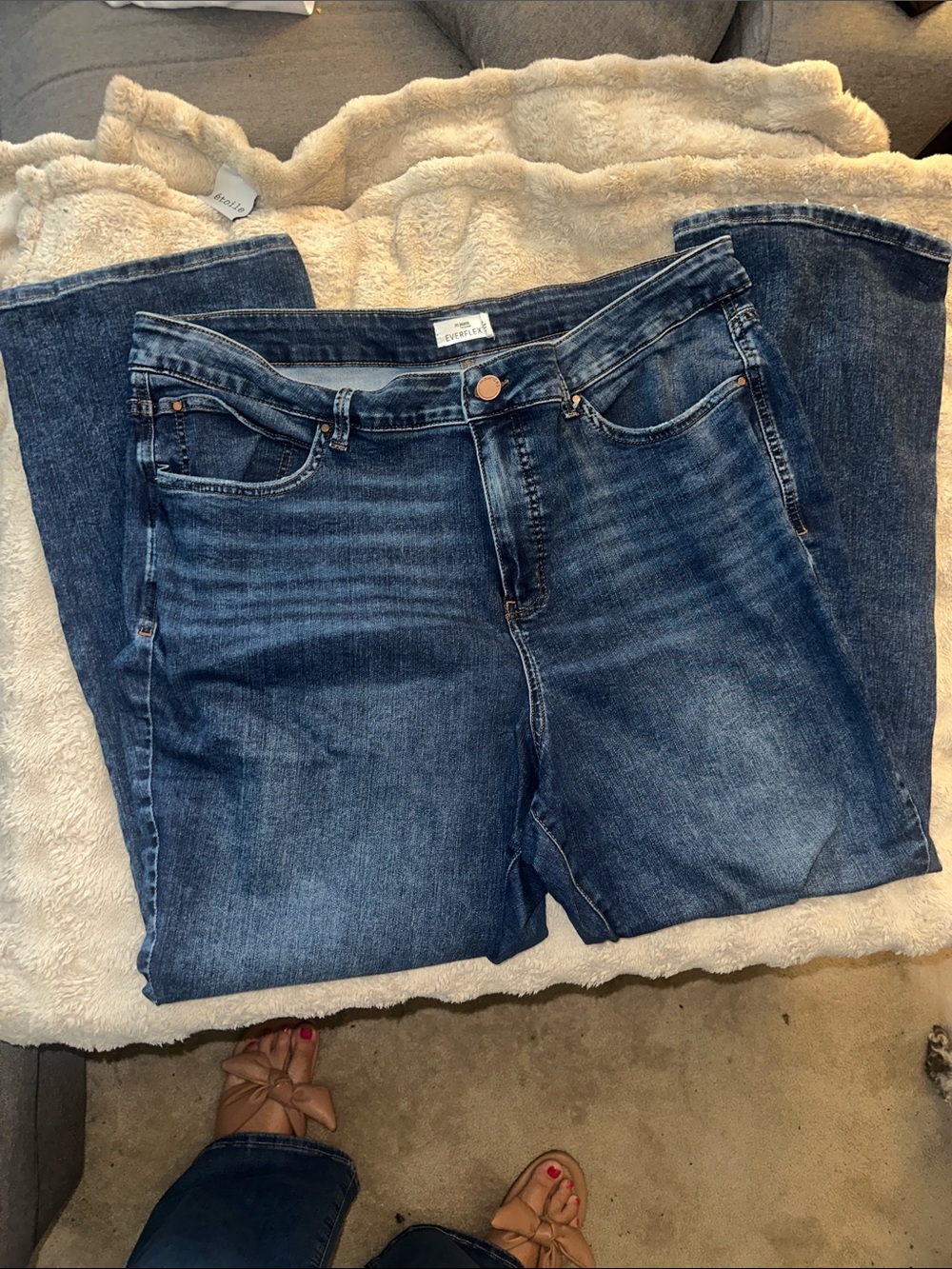 Maurices Dark Blue Bootcut Jeans